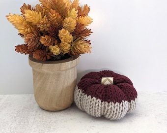Handmade Pumpkin Decoration, Fall Table Decor