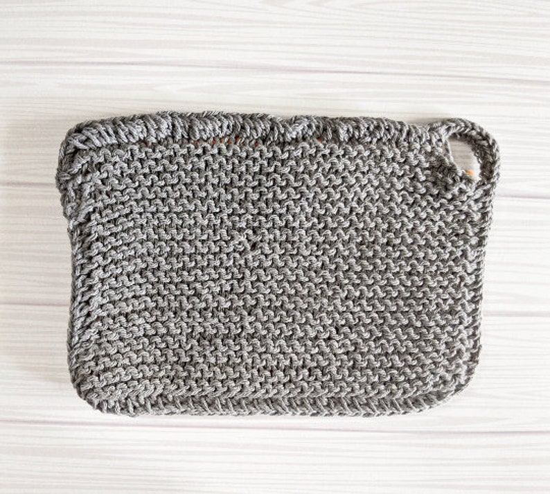 Kitchen Accessory Housewarming Gift Handmade Trivet Knit Cotton Potholders Trivet Set of 3 Ready to Ship Hostess Gift Kitchen Hot Pad