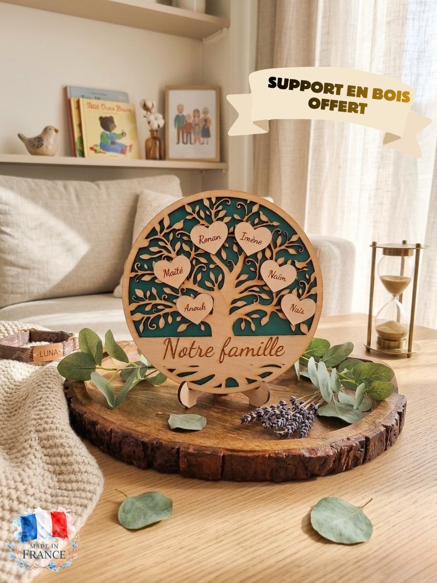 Cadre Photo 3D En Résine – Motif Maison De Grand-Mère (Neuf, Défaut Mineur Possible)