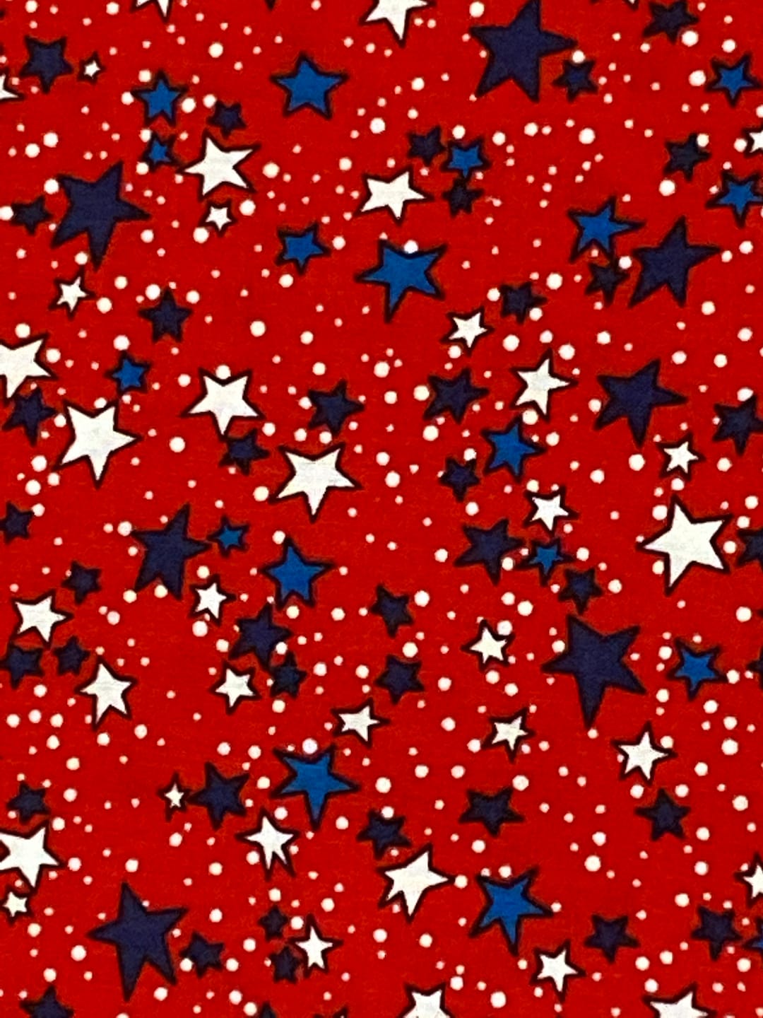 By the Yard Cotton Novelty Fabric BTY by Joann Fabrics Stars N Stripes