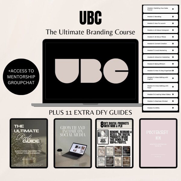 UBC Ultimate Branding Course MRR