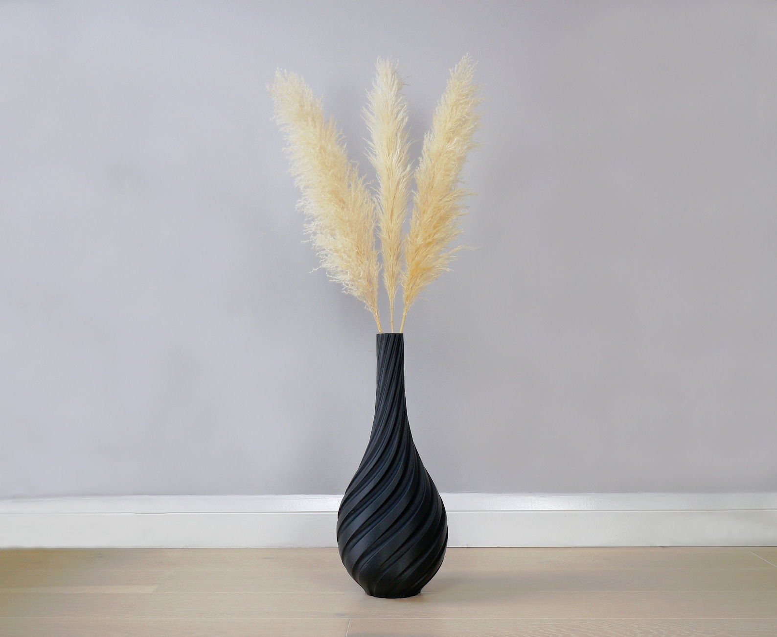 Pampas grass vase 2060cm vase for dried flowers vase for Etsy