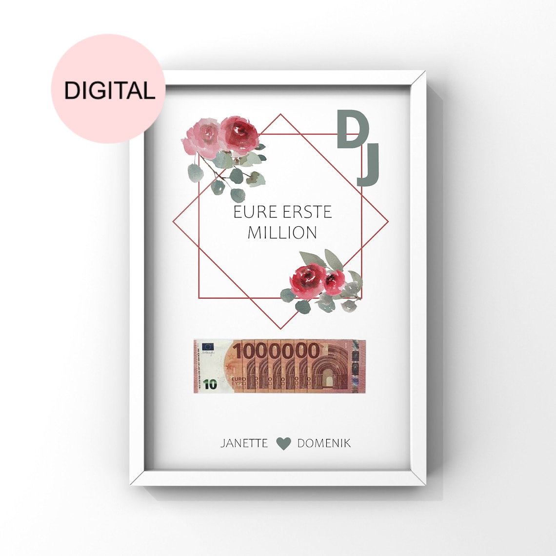 Hochzeitsposter Digital Eure Erste Million Etsy.de Hochzeitsposter Digital Eure Erste Million Etsy.de