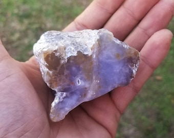 Montana Madison Blue Agate con Brecciated Jasper Tumbled Stone A+