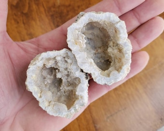 Hollow White Botryoidal Agate Geode (Natural "Montana" Empty Agate Specimen)