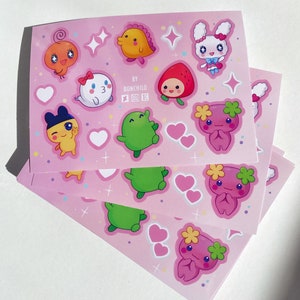 Adesivos Tamagotchi