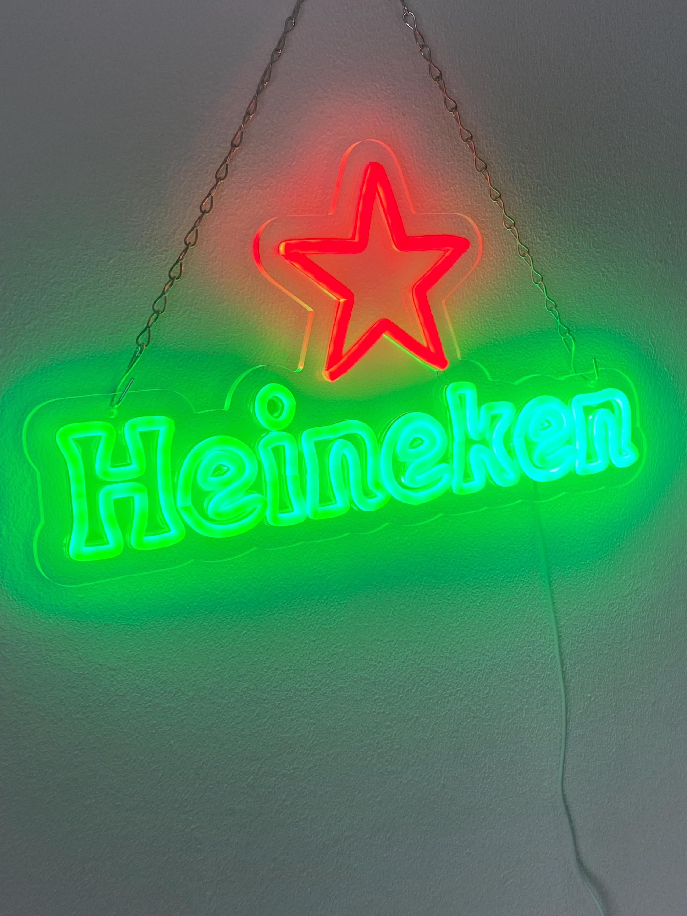 Heineken sign light - Etsy 日本