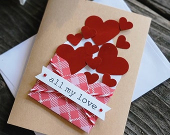 thumbnail interactive-video image 1 of Personalzed Wooden Card For Mom , Brthday Card For Mother, Laser... 1 of 11