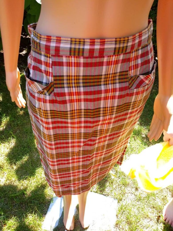 Homemade 1950s pencil skirt