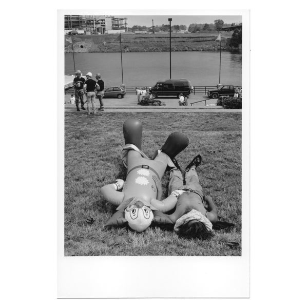 Real Photo Postcard, Riverfront Park, Bozo, Nashville, September, 1998.