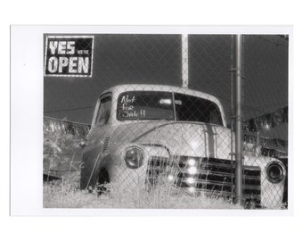 Real Photo Postcard, Lakewood, Nashville, Old Chevy Truck, April, 1998.