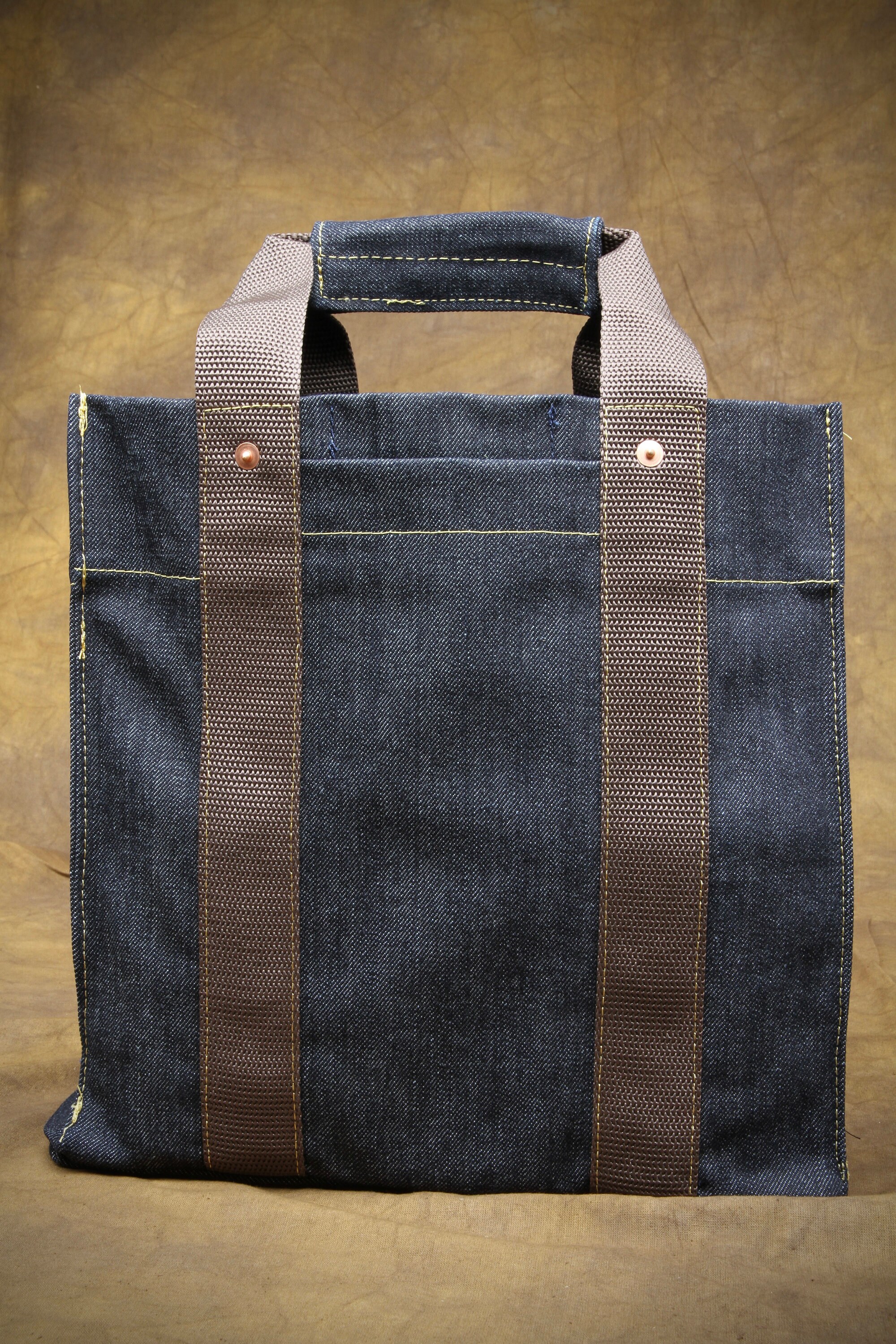 Heavyweight CLOS DENIM 6-bottle Tote Bag, Southern USA
