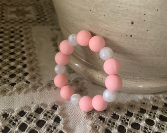 Stretch Bracelet PINKnPEARL - Kids Play Bracelet, Silicone Bracelet, Little Girl Gift, Dress Up, Pretend Play, Photo Prop, Birthday Gift