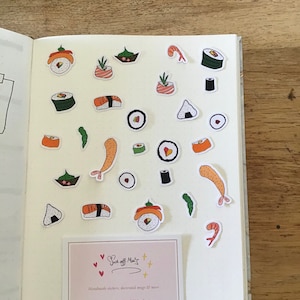 Sushi Stickersheet