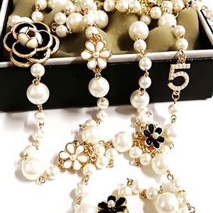 Chanel Jewelry Necklace Etsy