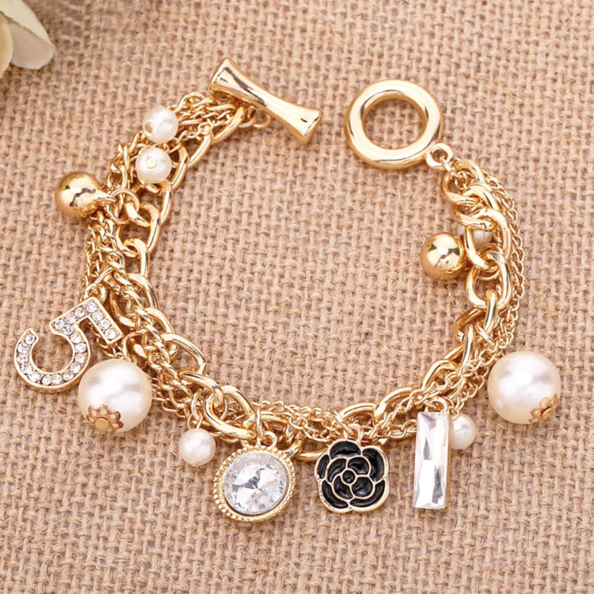 Chanel silver 2024 bangle bracelet