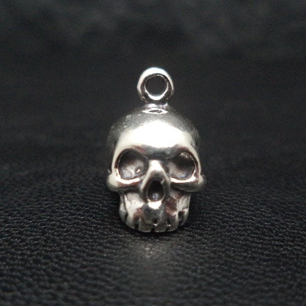 Sterling Silver Skull Charm