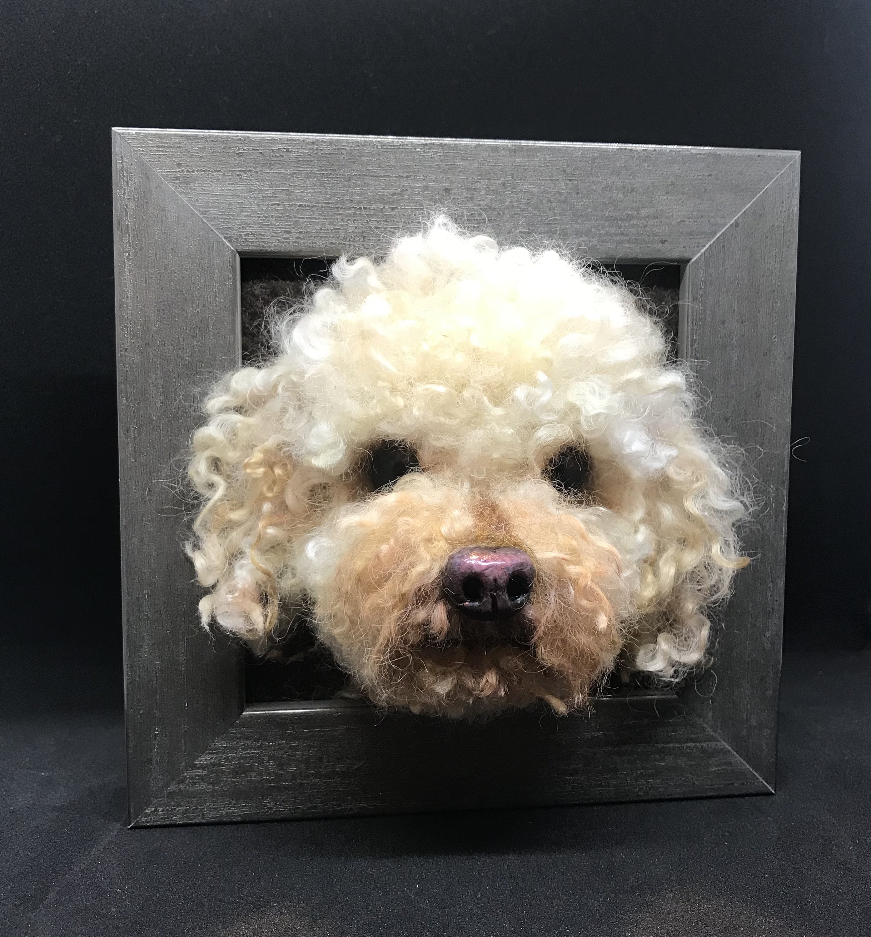 Made to order Custom order needle felted 3D Dog portrait Etsy