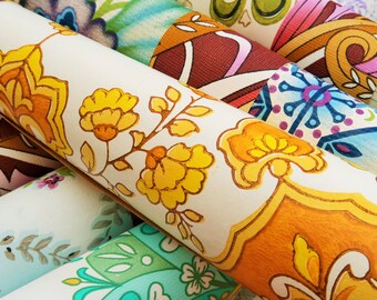Retro Wallpaper Etsy