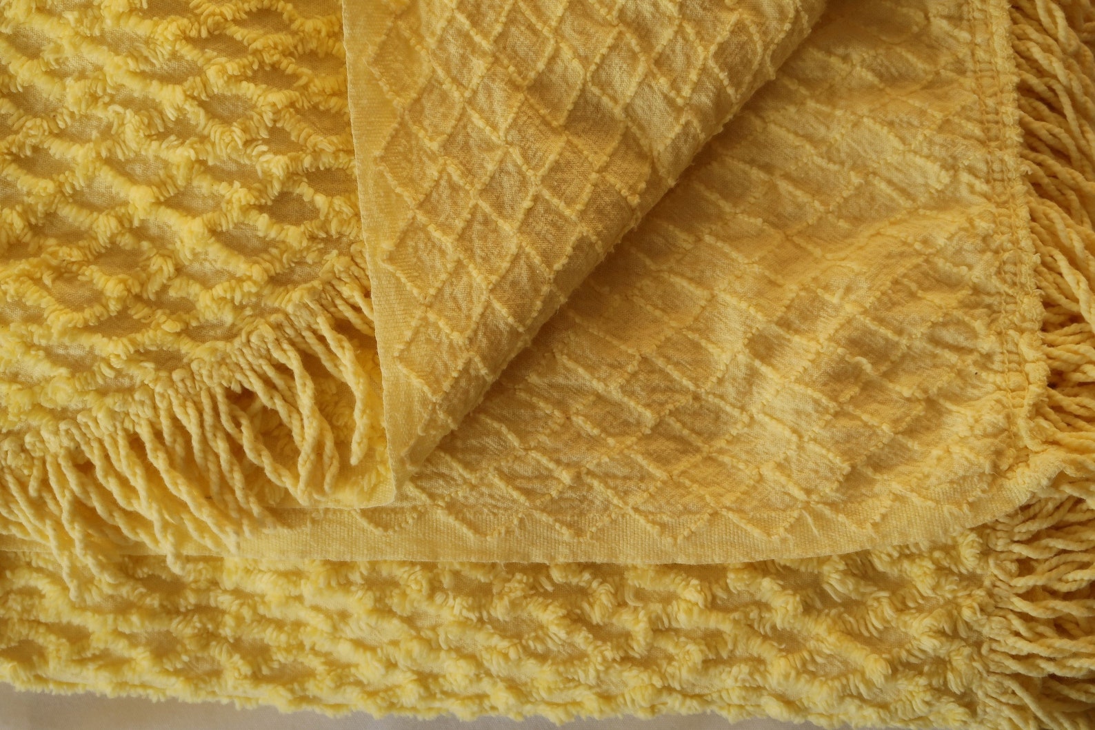 Vintage Candlewick Bedspread Bedspread Retro Home Decor Etsy