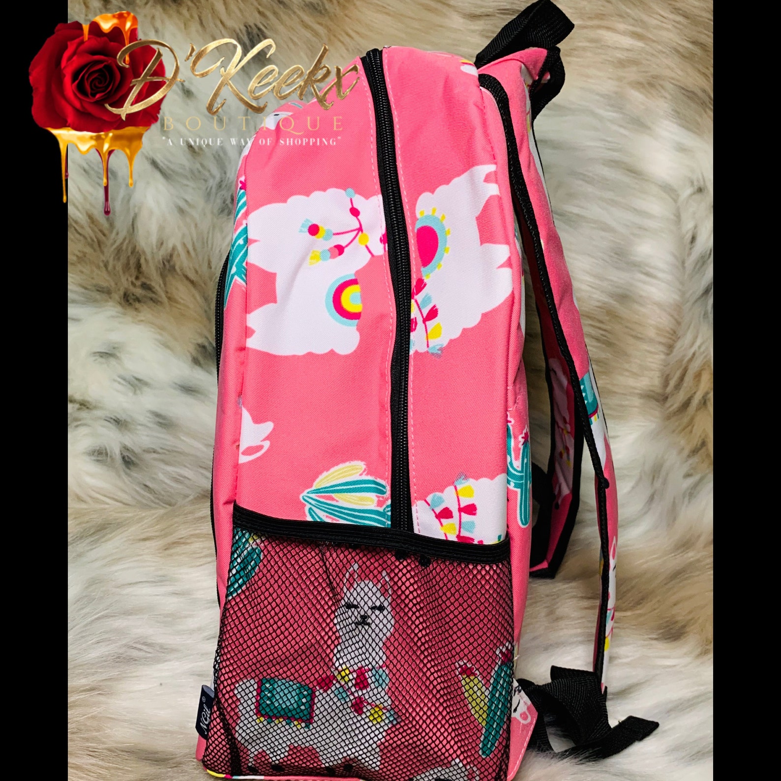 llama rolling backpack