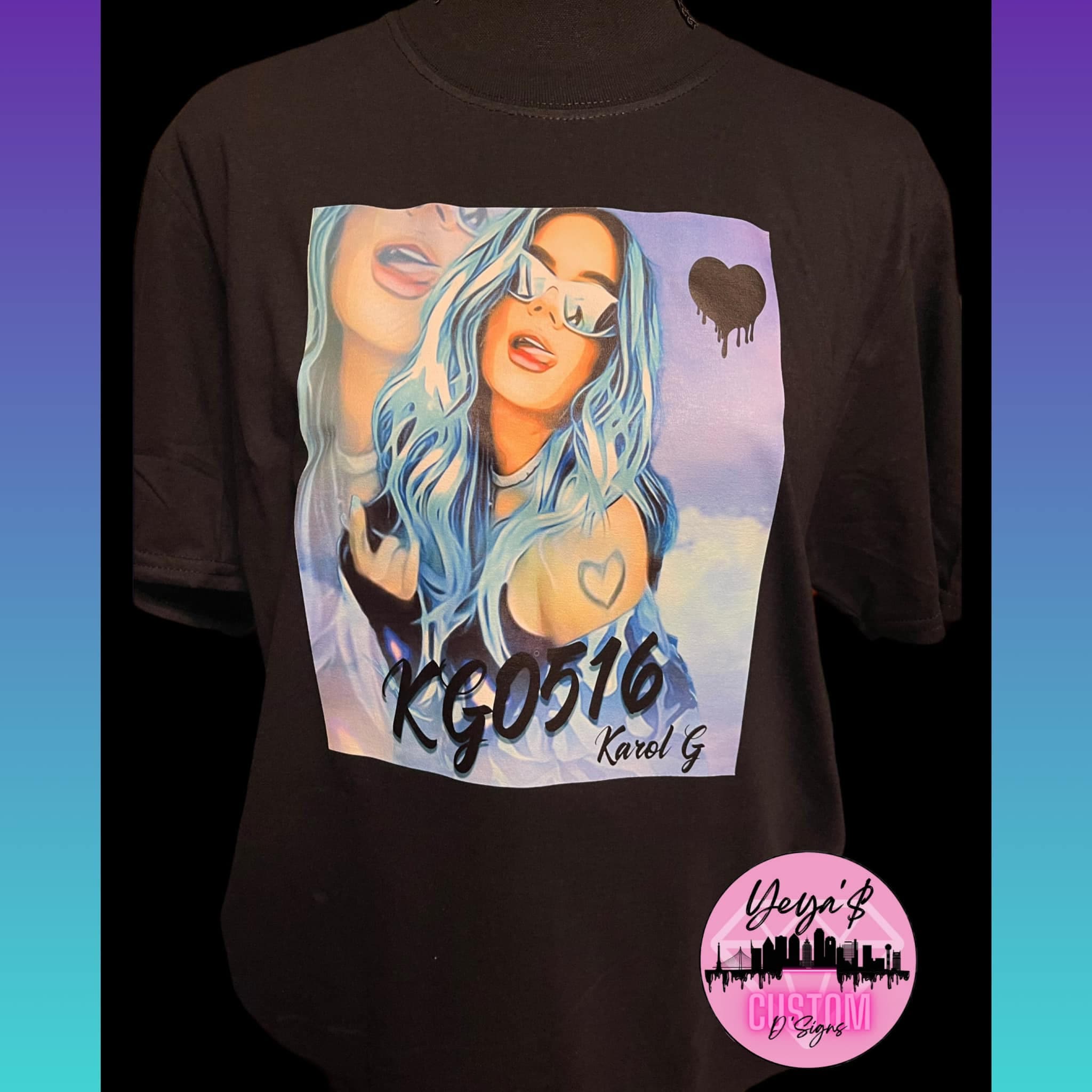 Karol G Bichota Tour Shirt , Front and Back Print , Concert Ready