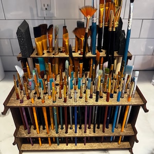 Organizador de pinceles