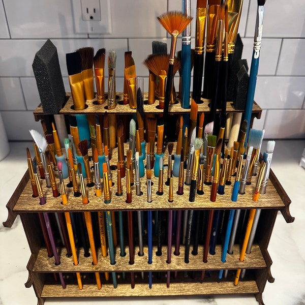 Paintbrush Organizer