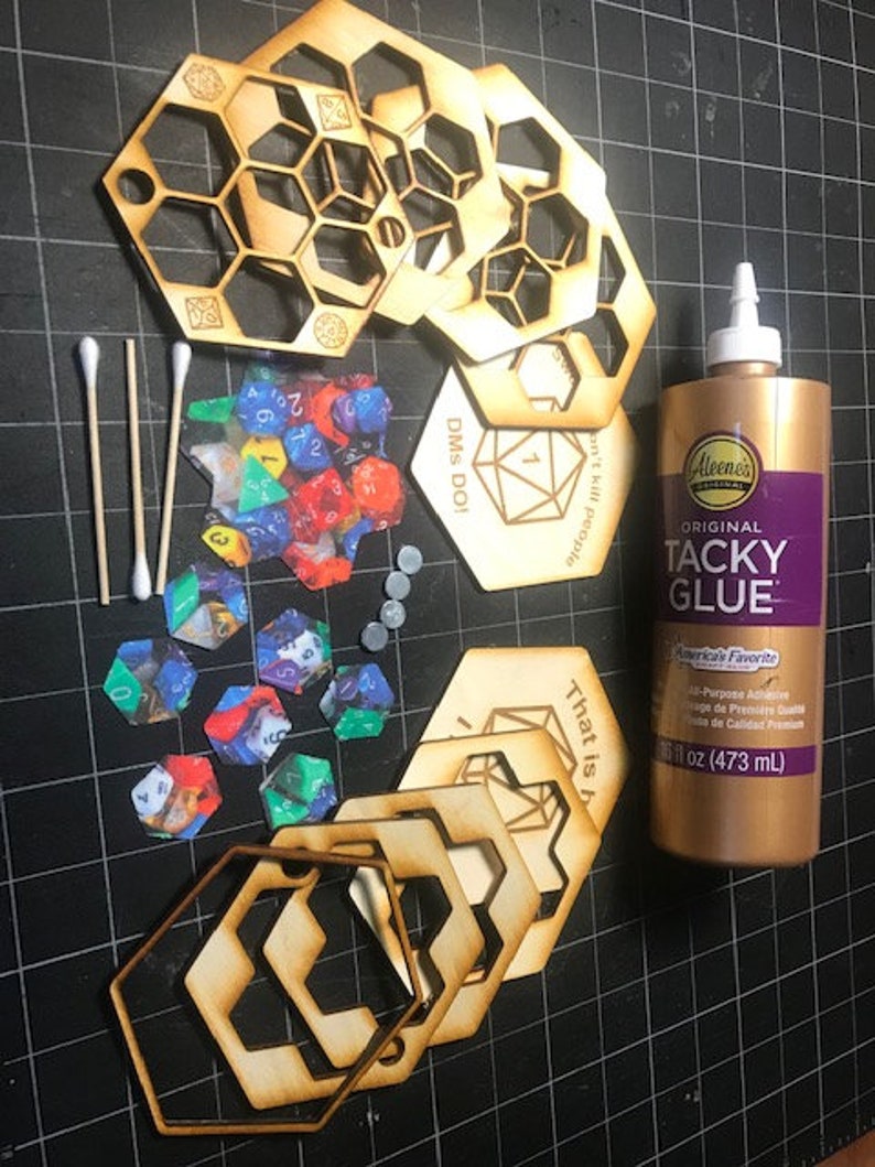 Laser Cut Dice Box Kits Etsy
