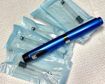 Reusable Dispensing Pen-V2 style-Pen & Empty Refill Bundle
