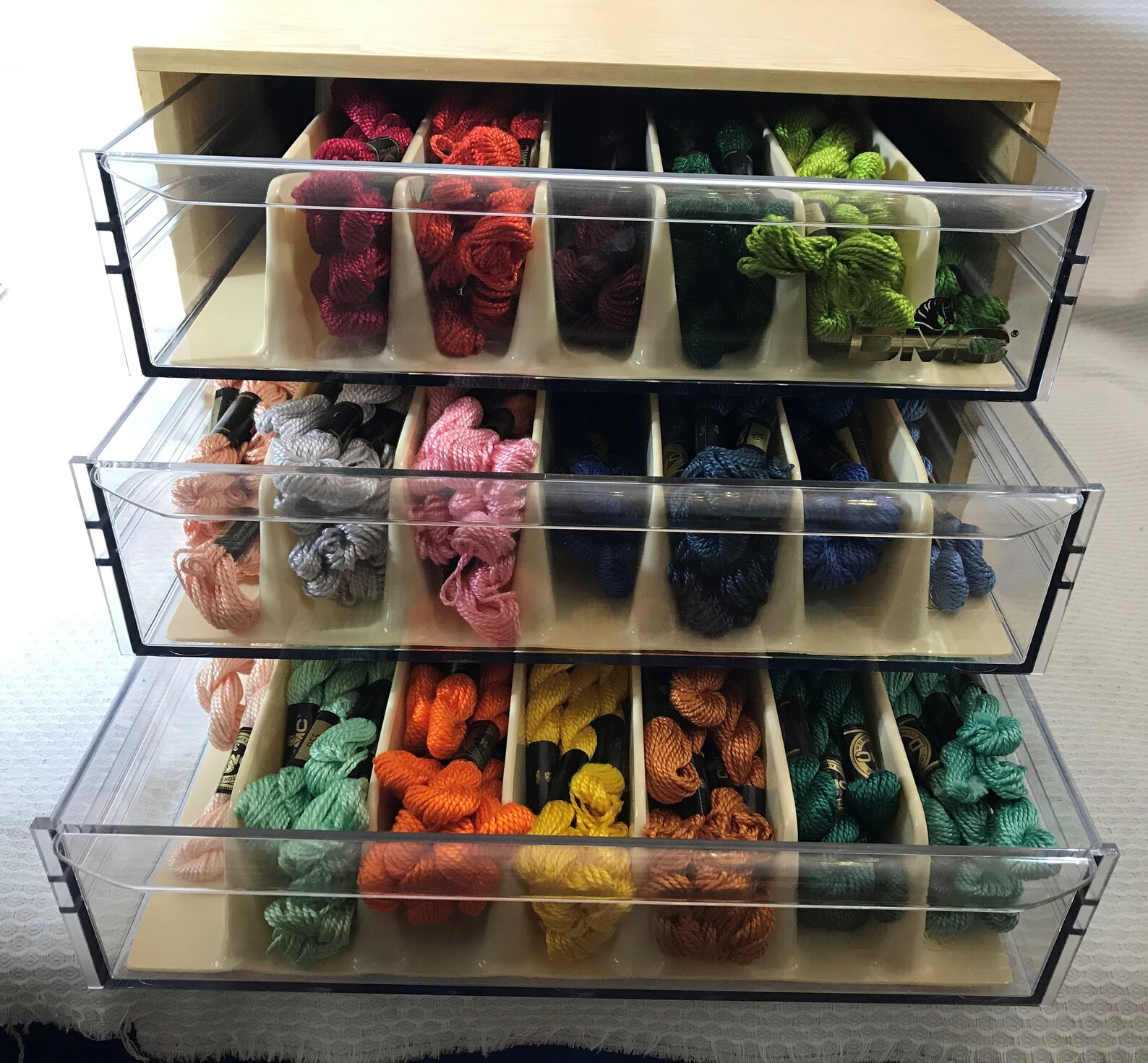 Vintage DMC 3 Draw Embroidery With 270 Floss 3 Etsy