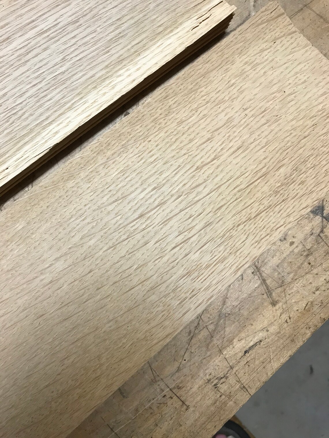 White Oak Quarter Sawn Veneer 78 Pieces 3436 length 4.5 Etsy