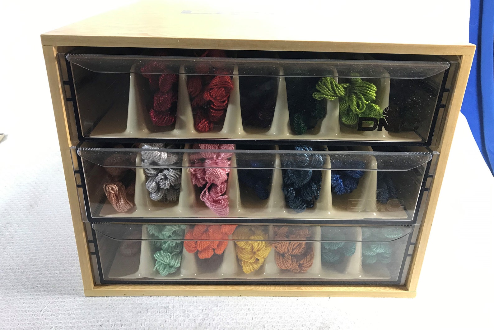 Vintage DMC 3 Draw Embroidery With 270 Floss 3 Etsy