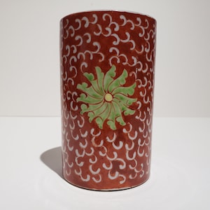 Mooie geëmailleerde porseleinen beschilderde Chinese Pot Tongzhi (1862-1874)