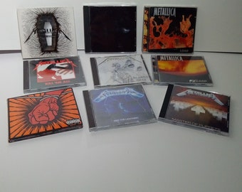 Metallica 9 CD Albums Collection - Etsy