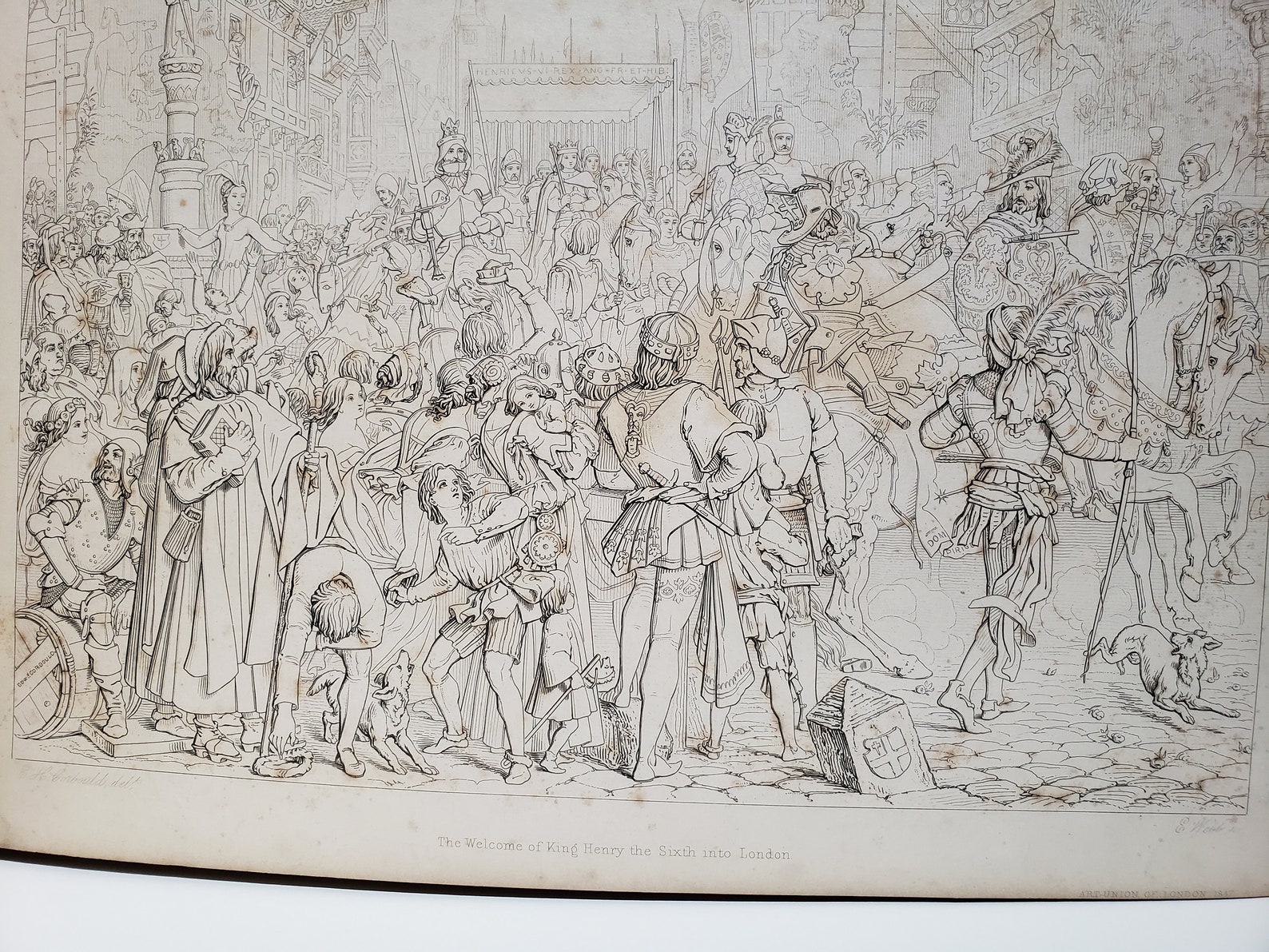 Rare Original Book : Collection of Prints /engravings From Art - Etsy