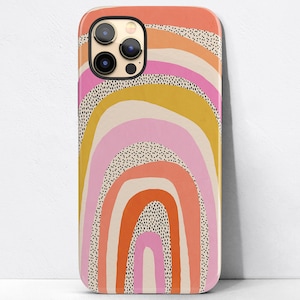 Colorful Rainbow Arches Phone Case | iPhone 13 12 Mini 11 Pro Max X XR XS 8 Plus | Samsung Galaxy S21 S20 Ultra FE S10 + S10E