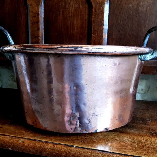 Copper Jam Pan Etsy UK