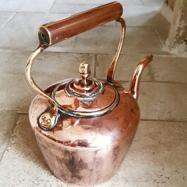 Antique Tea Kettle - Etsy