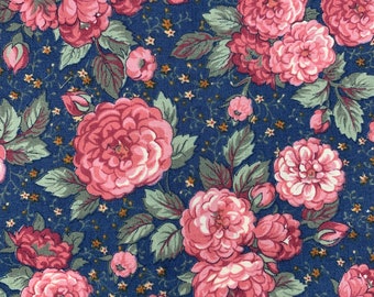 Vintage Joan Kessler for Concord Fabrics floral fabric