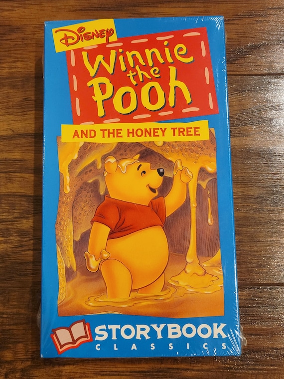 Vintage NOS Sealed 1998 Walt Disney Winnie the Pooh & The Honey Tree Storybook Classics VHS Home Video New Stock #049 ISBN 1558900497