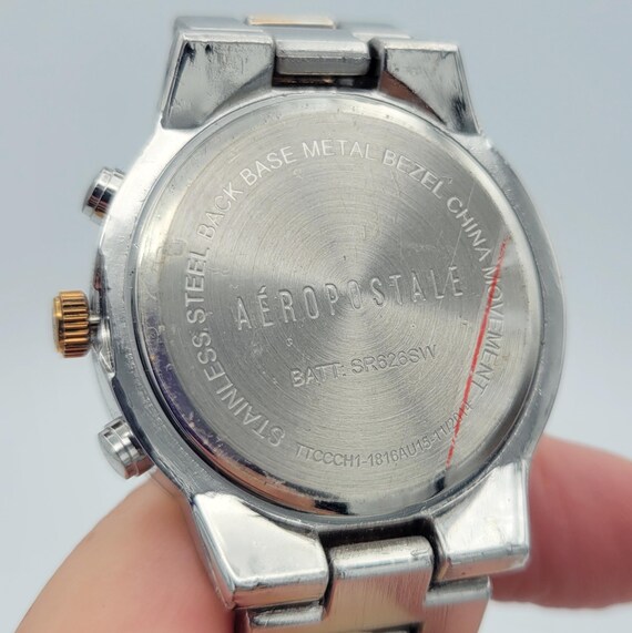Aeropostale watch stainless steel deals