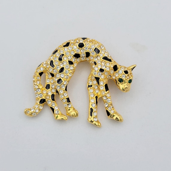 Cheetah brooch sale