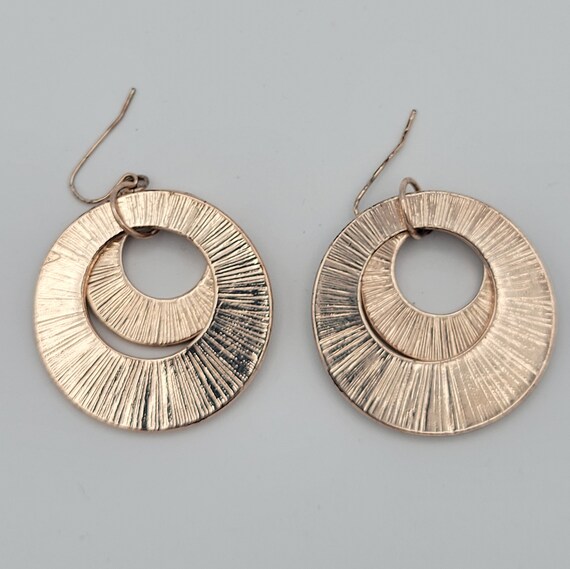 Rose gold shop costume earrings