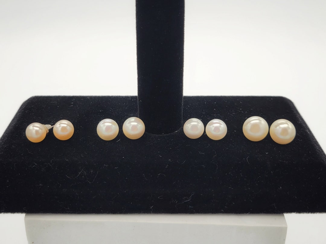 Orecchini Con Perla D'Acqua Dolce In Argento 925 E Zirconi – Gioielli Eleganti In Scatola Regalo