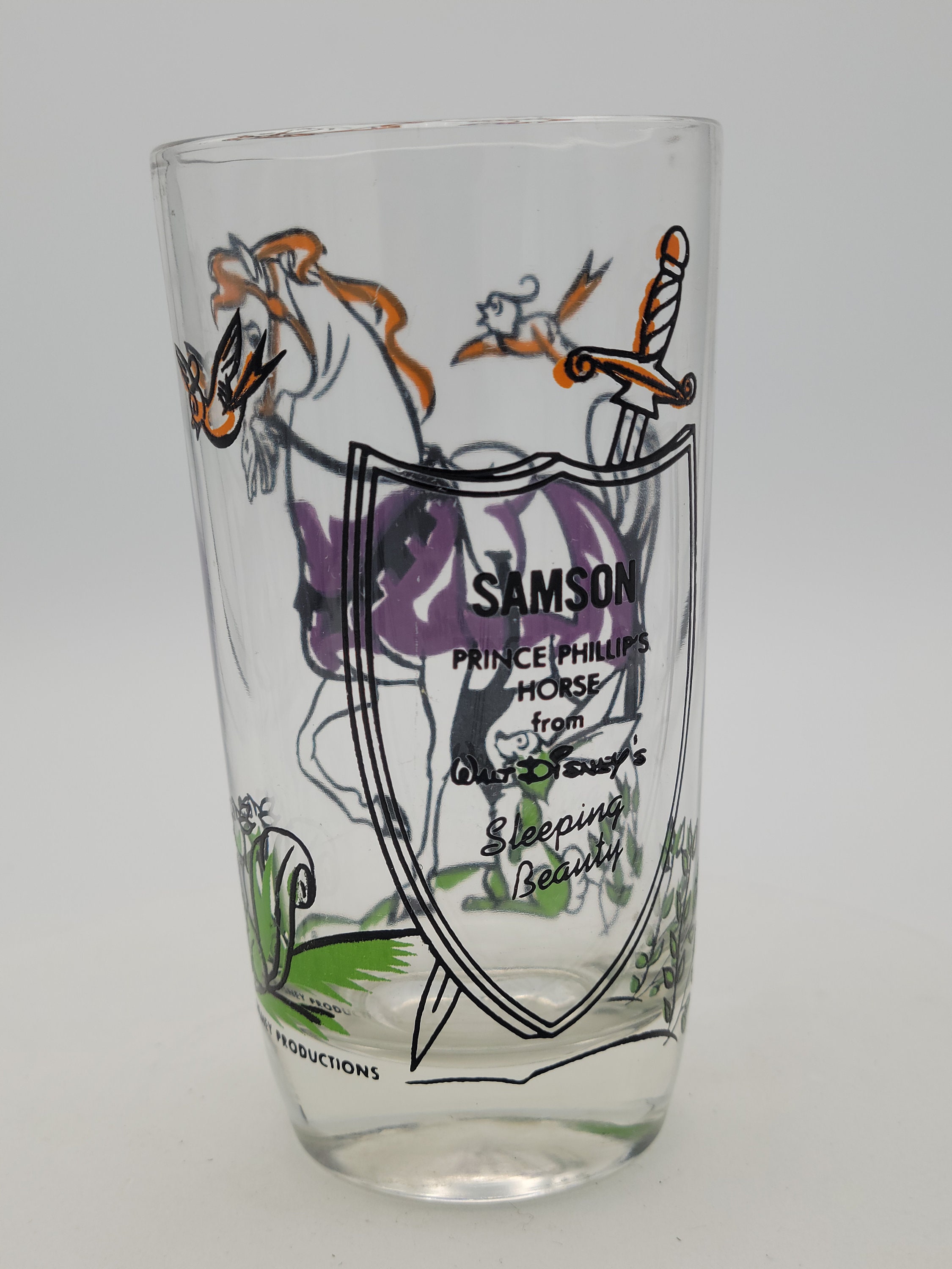 Sold at Auction: Mixed lot of eight Walt Disney drinking glasses