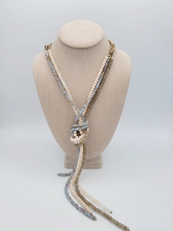 Vintage The Limited Multi-Strand Gold Tone Chain … - image 1