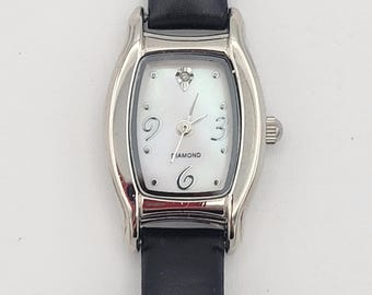 Vintage Louis Arden Paris Silver Tone Square Ladies Bracelet  display picture 3
