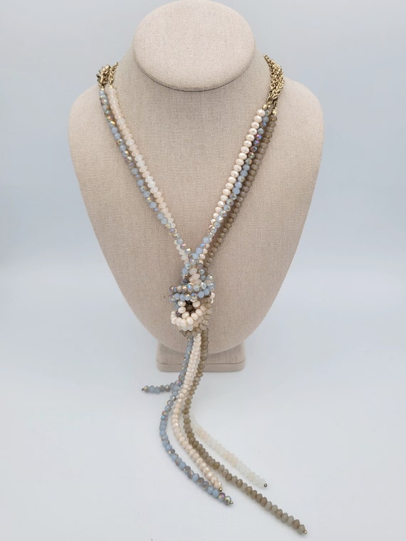 Vintage The Limited Multi-Strand Gold Tone Chain … - image 3