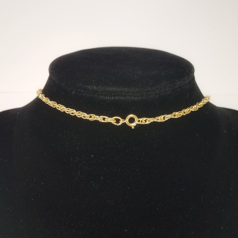Vintage Express Gold Tone Beaded Circle /& Dangle Pendant with Rope Chain Necklace Costume Jewelry Retro Statement Women Earth Tones